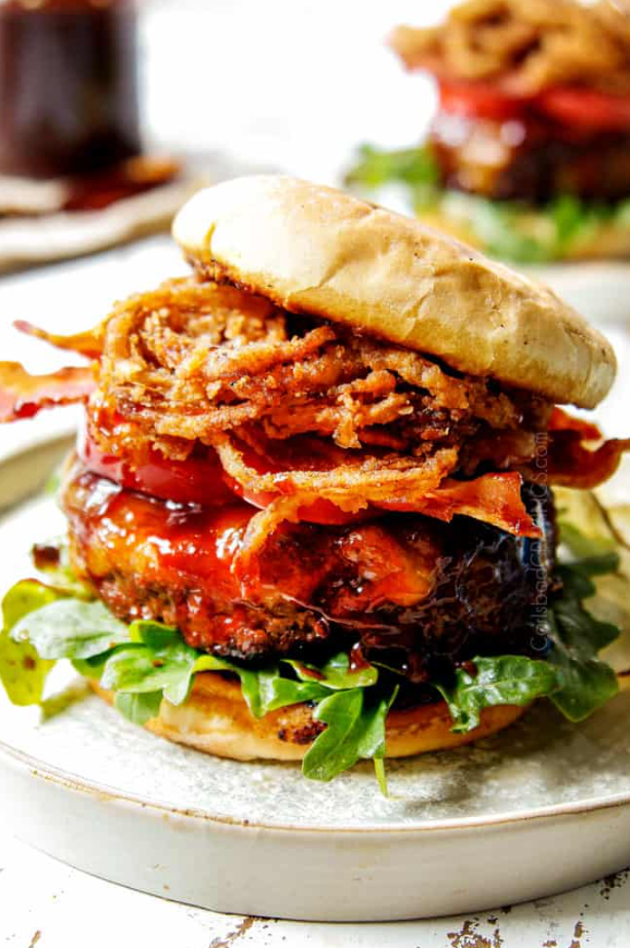 Smoky Barbecue Sauce Burgers