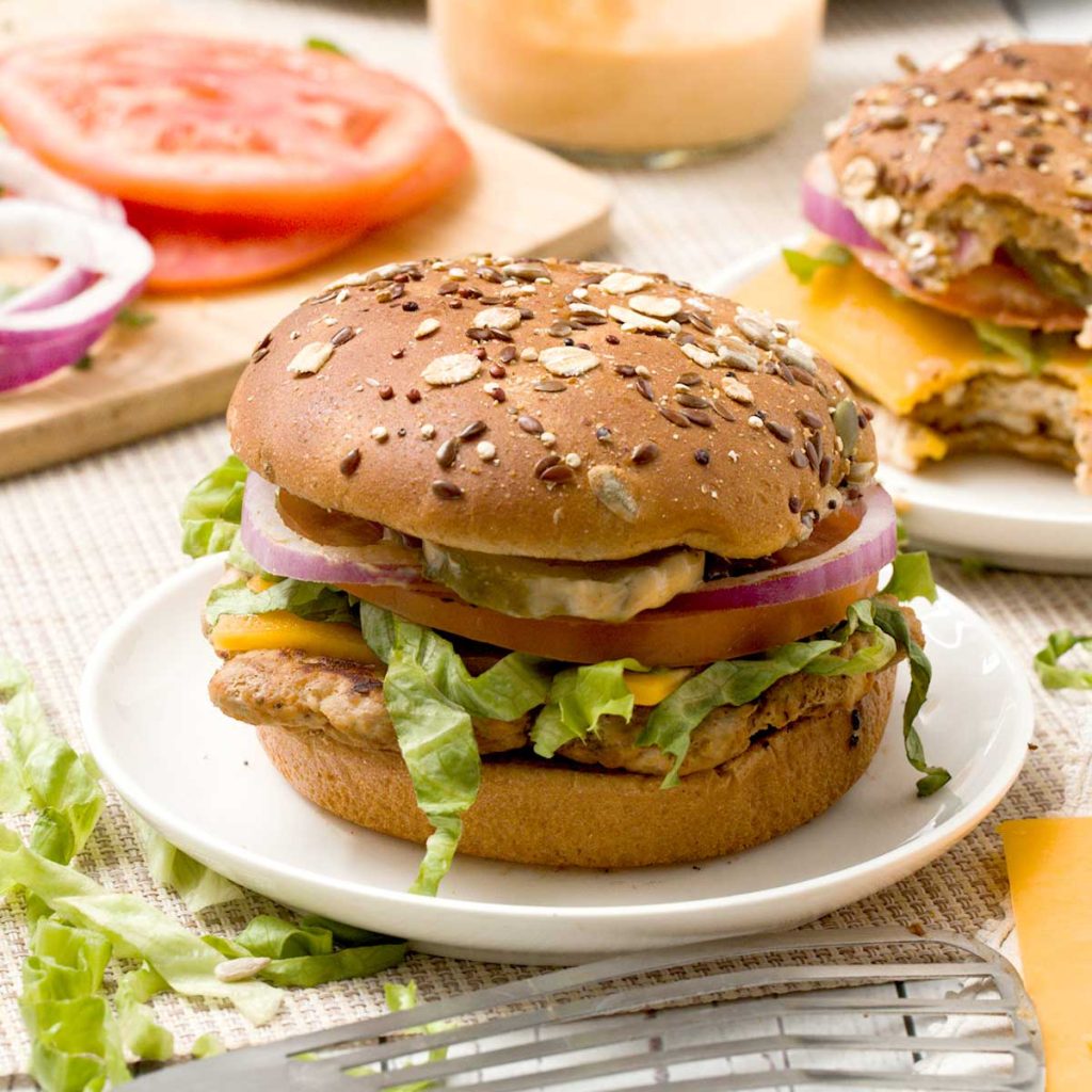 Juicy Turkey Smash Burgers